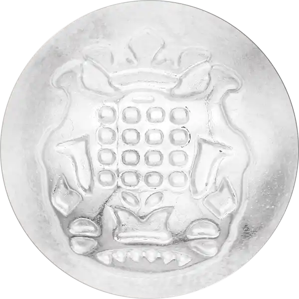  BLZ30 - Metal Sewing Shank Button