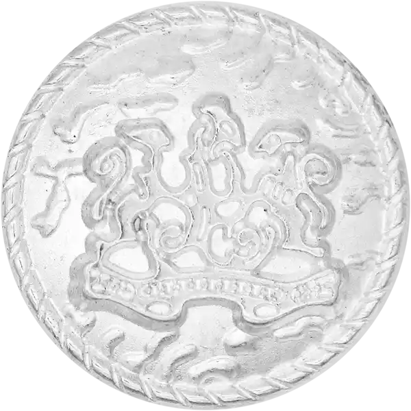  BLZ31 - Chevalier Figured Metal Button