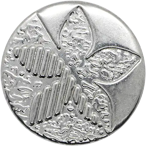  BJB3 - Leaf Pattern Jeans Buttons