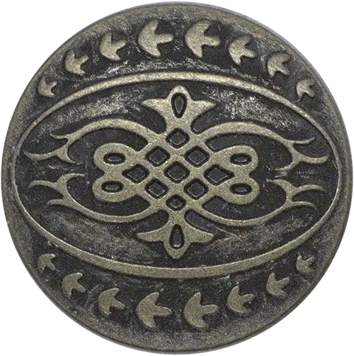  ZJB18 - Authentic Design Alloy Jeans Button