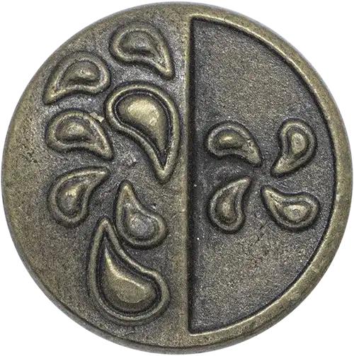  ZJB32 - Rain Drops Model Jeans Buttons